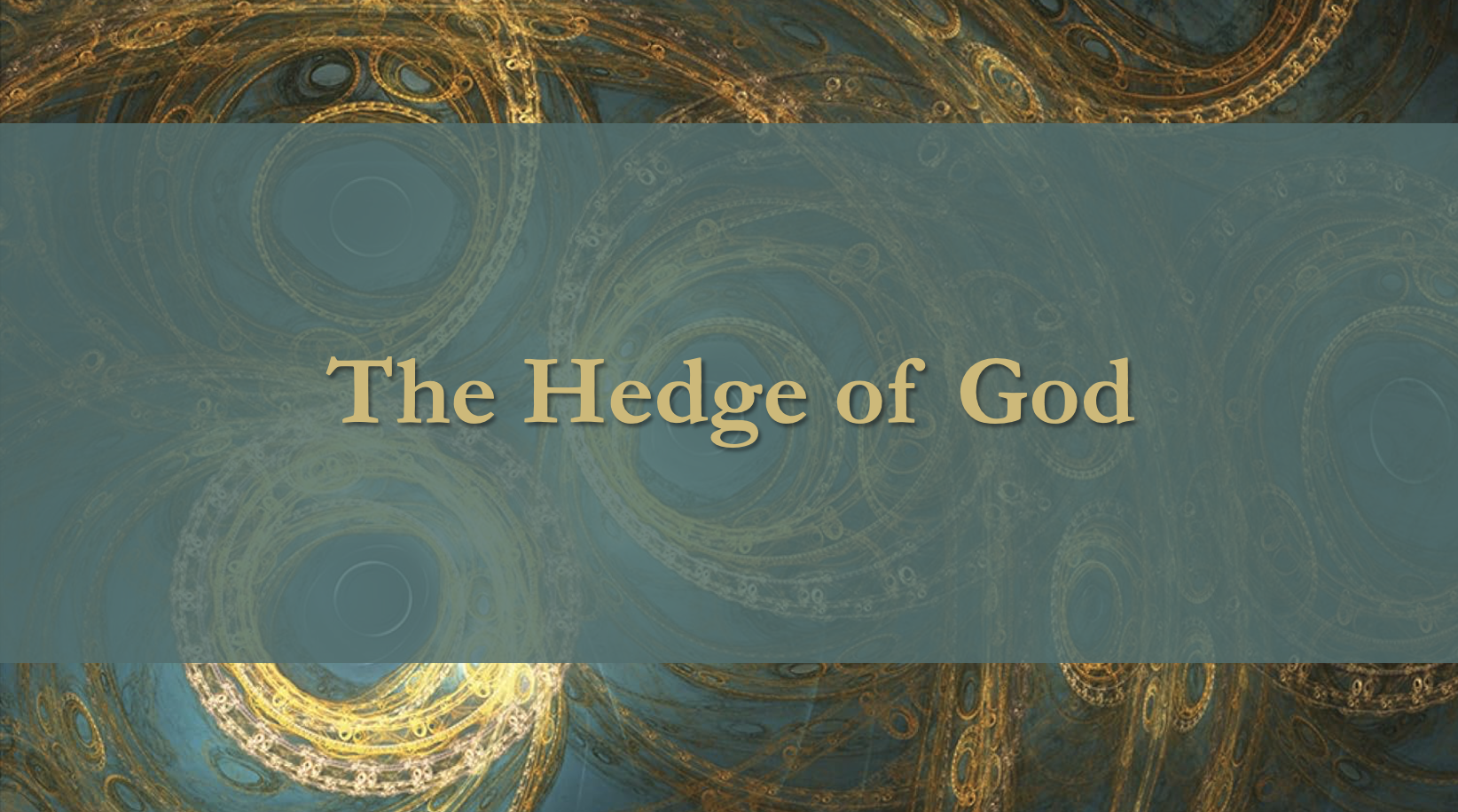 The Hedge of God